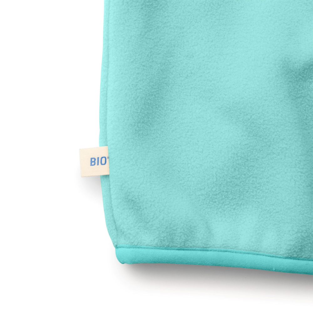 Namuk Avan Bio-Fleecejacke, Manbali blue / Deep petrol, 140/146