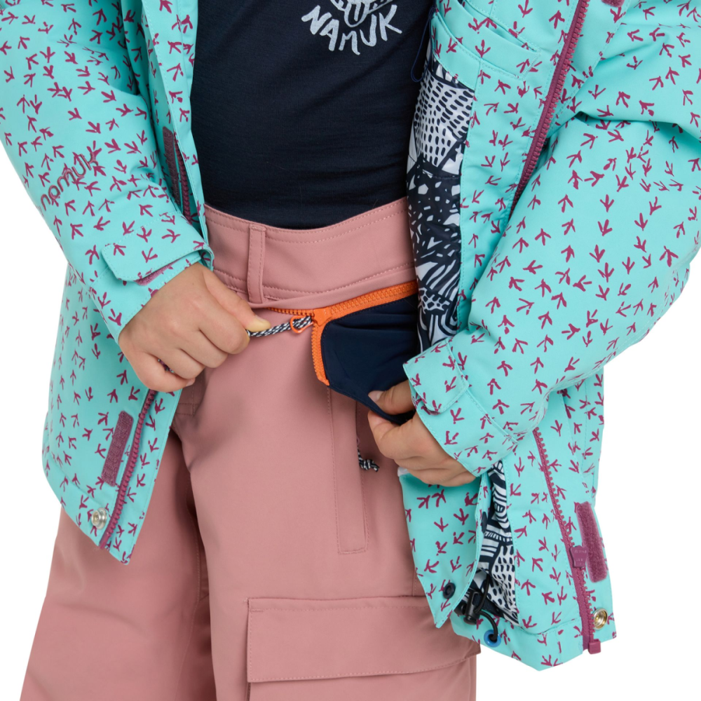 Namuk Tove Skijacke "Senso", Manbali blue, 140