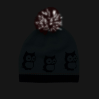 Namuk Logo Beanie, Ice blue / True navy, S/M
