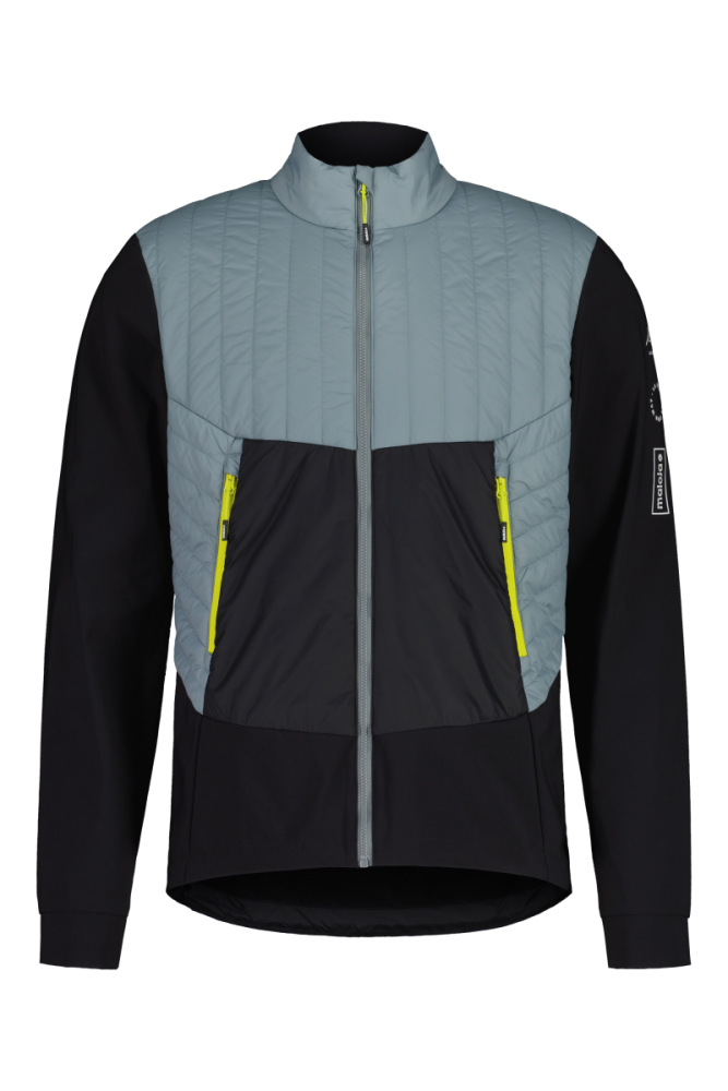 Maloja AtelsM. Nordic Hybrid Jacket, shaded sage multi, Grösse M