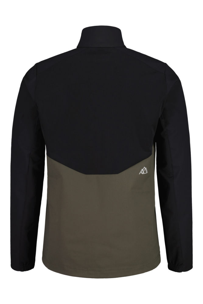 Maloja AlpelM. Nordic Hybrid Softshell Jacket, deep black multi, Grösse S