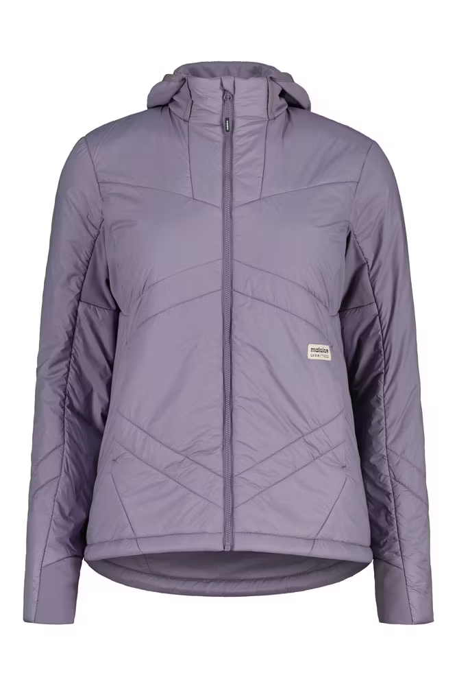 Maloja TrevisoM. Nordic Puffer Jacket, shaded purple, Grösse L