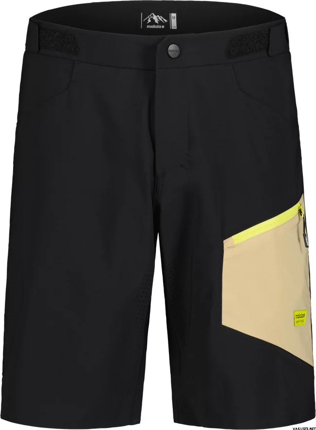 Maloja FuornM. Cycle Shorts, deep black multi, Grösse XXL