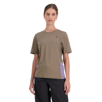 Mons Royale W Tarn Merino Shift Tee Walnut / Thistle L