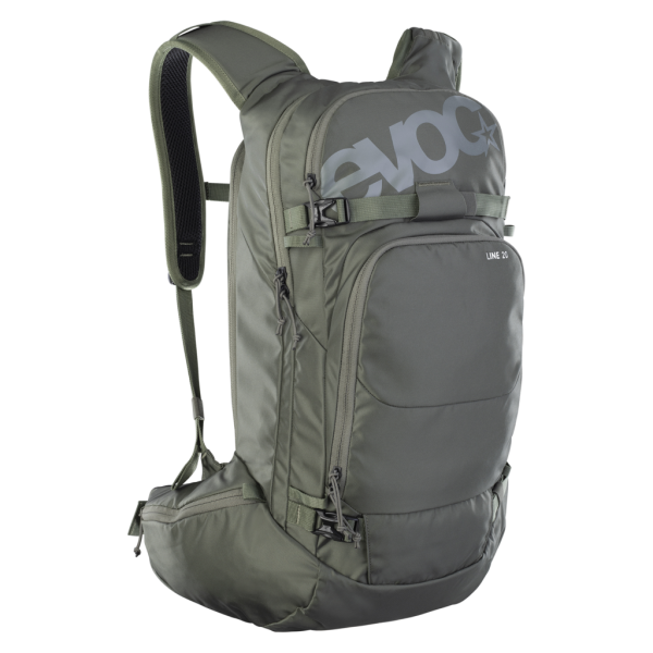 Evoc Line 20L Backpack, dark olive