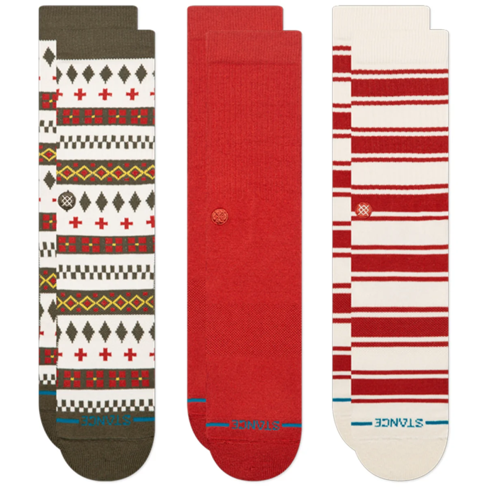 Stance Cabin Days Crew 3 Pack, multi, Grösse M