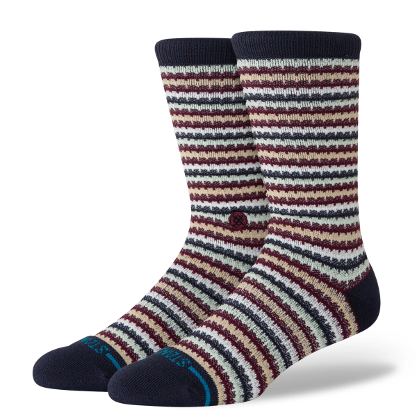Stance Chiclets Waffle Knit Crew, navy
