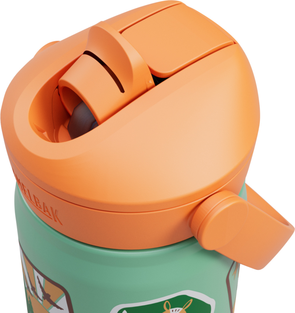CamelBak Thrive Flip Straw Kids V.I. 0.4l camp badges