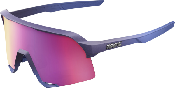 100percent S3 - Satin Storm Metallic - Purple Mirror