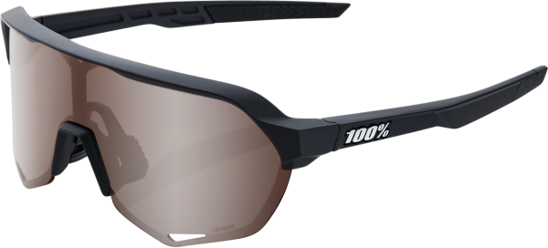 100percent Brille S2 Soft Tact Black-HiPER Crimson Silv