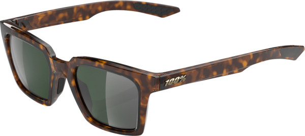 100percent Erba - Gloss Havana - Gold Mirror Lens