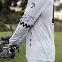 Leatt MTB Gravity 3.0 Long Sleeve Jersey cream white XL