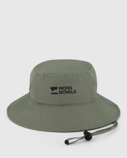 Mons Royale Velocity Bucket Hat, Dried Sage, Grösse L/XL