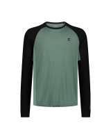 Mons Royale Tarn Merino Long Sleeve, Cypress / Black / Thyme, Grösse S