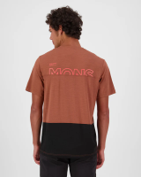 Mons Royale Tarn Merino T-Shirt, Cinnamon / Black, Grösse L