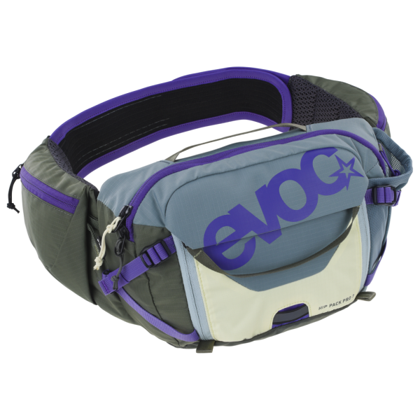 Evoc Hip Pack Pro 3L, steel/violet/dark olive