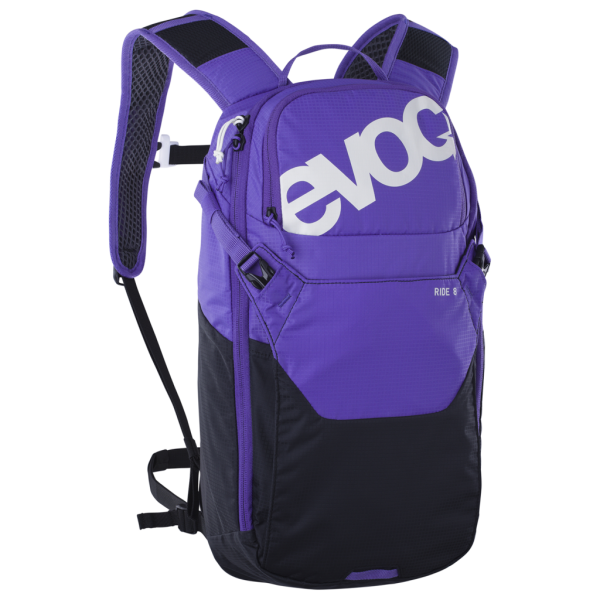 Evoc Ride 8L Backpack, violet/black