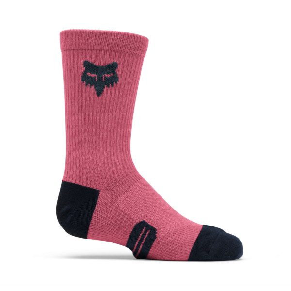 Fox Racing Yth 6" Ranger Crew Sock, berry