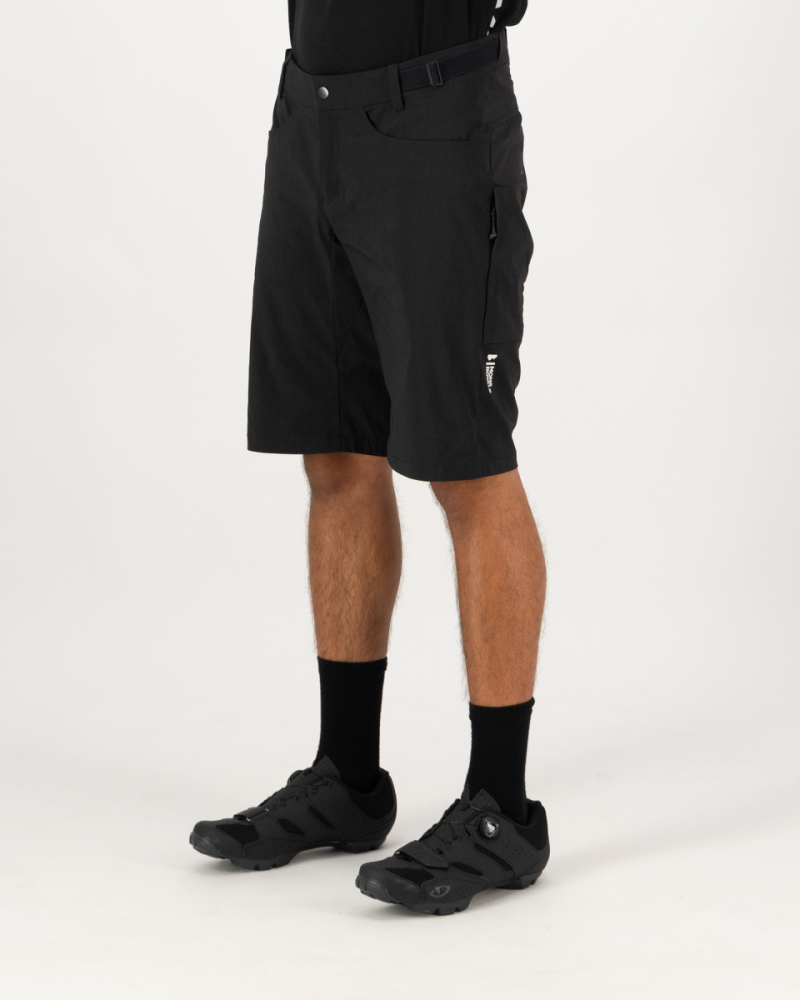 Mons Royale Diversion Merino Trail Shorts, Black, Grösse M