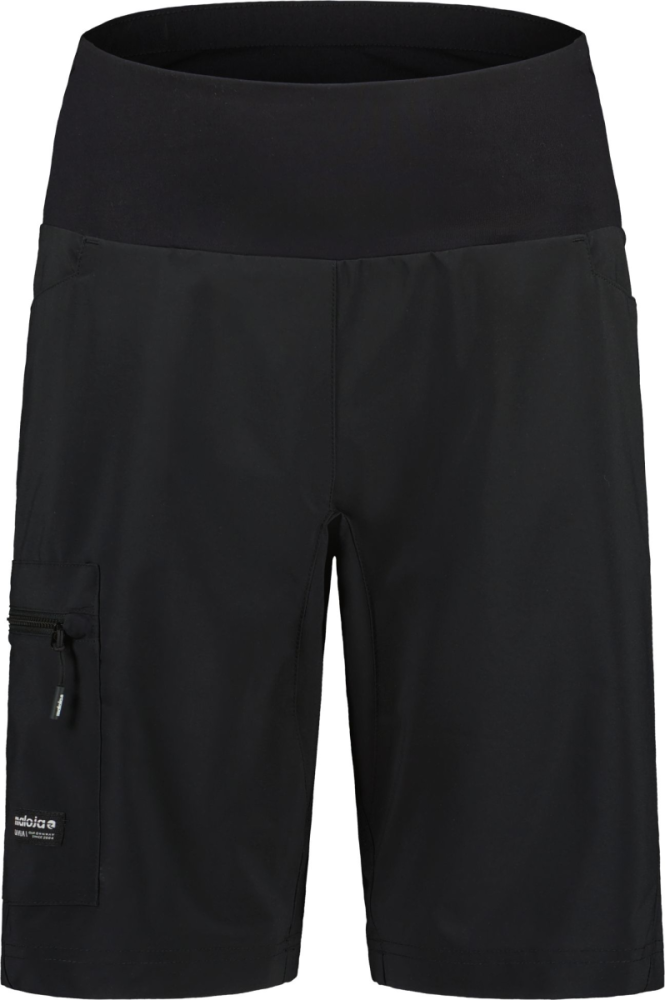 Maloja WeisseeM. Gravel Shorts, deep black, Grösse XL