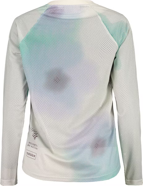 Maloja FurculaM. Dirt Shirt, shaded white bloom, Grösse L