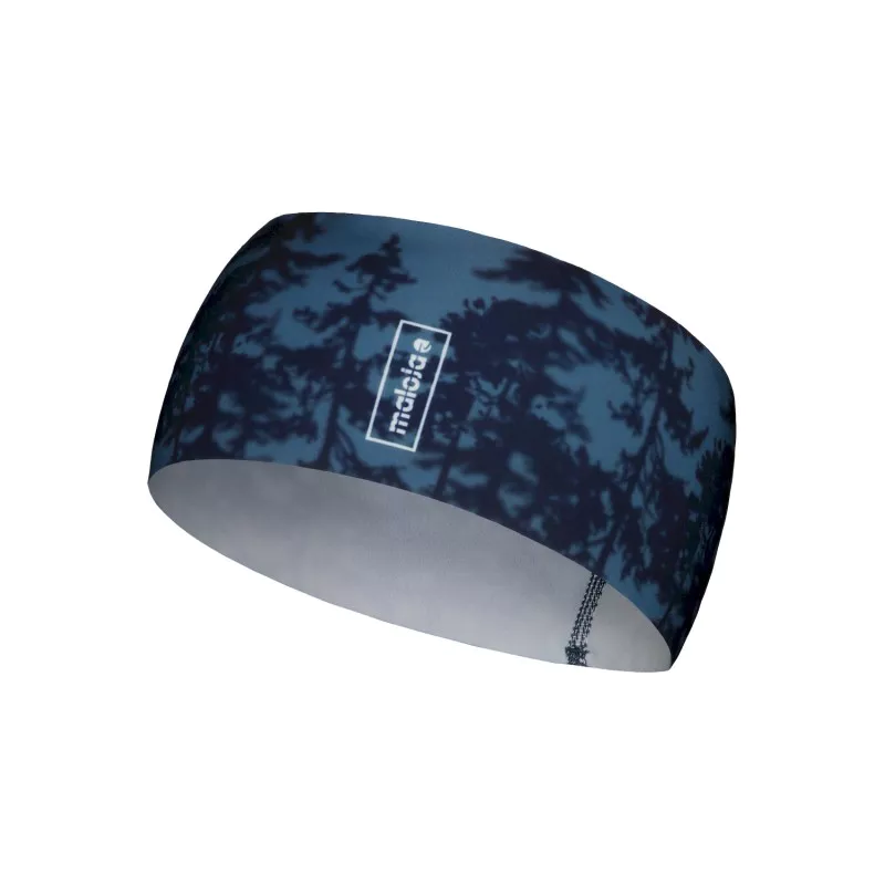 Maloja KulmM. Sports Headband, dusty blue trees