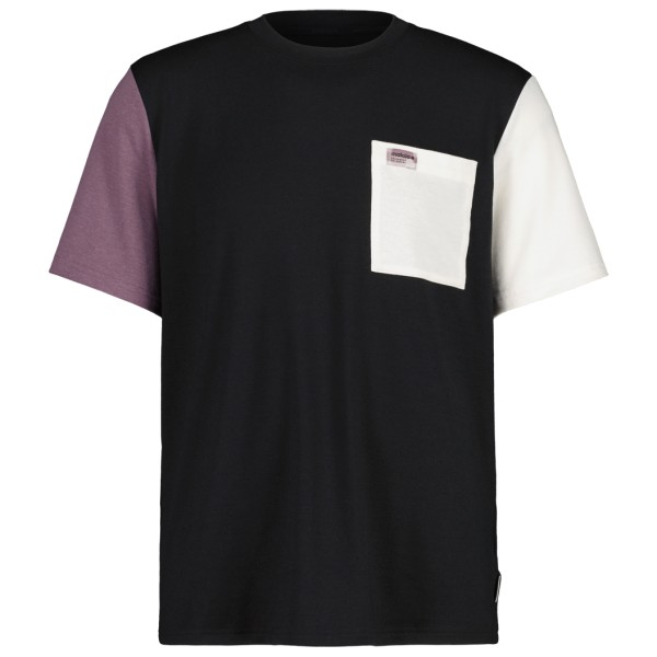Maloja MaligneM. Cycle Tee, deep black multi, Grösse M