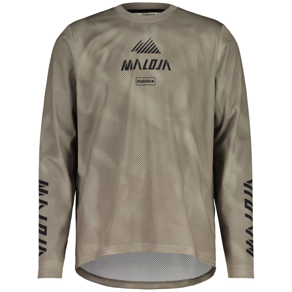 Maloja PfeifferkogelM. Dirt Shirt, warm shadow papermountains, Grösse L