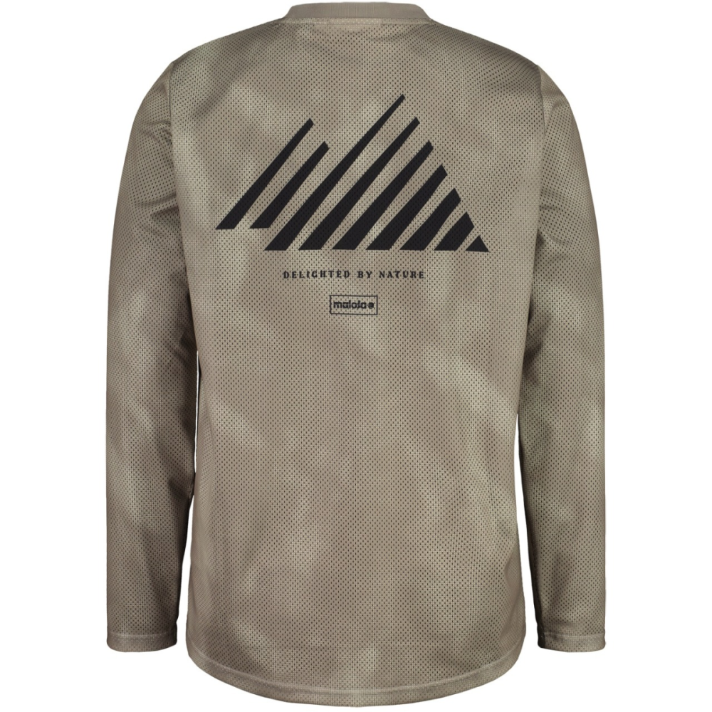 Maloja PfeifferkogelM. Dirt Shirt, warm shadow papermountains, Grösse L