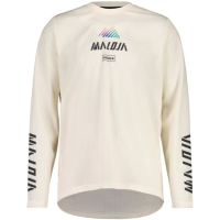 Maloja PfeifferkogelM. Dirt Shirt, shaded white, Grösse L
