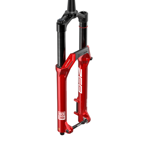 RockShox MY27 Fork ZEB Ultimate Charger3.2 Linear XL, electric red, 29"/1