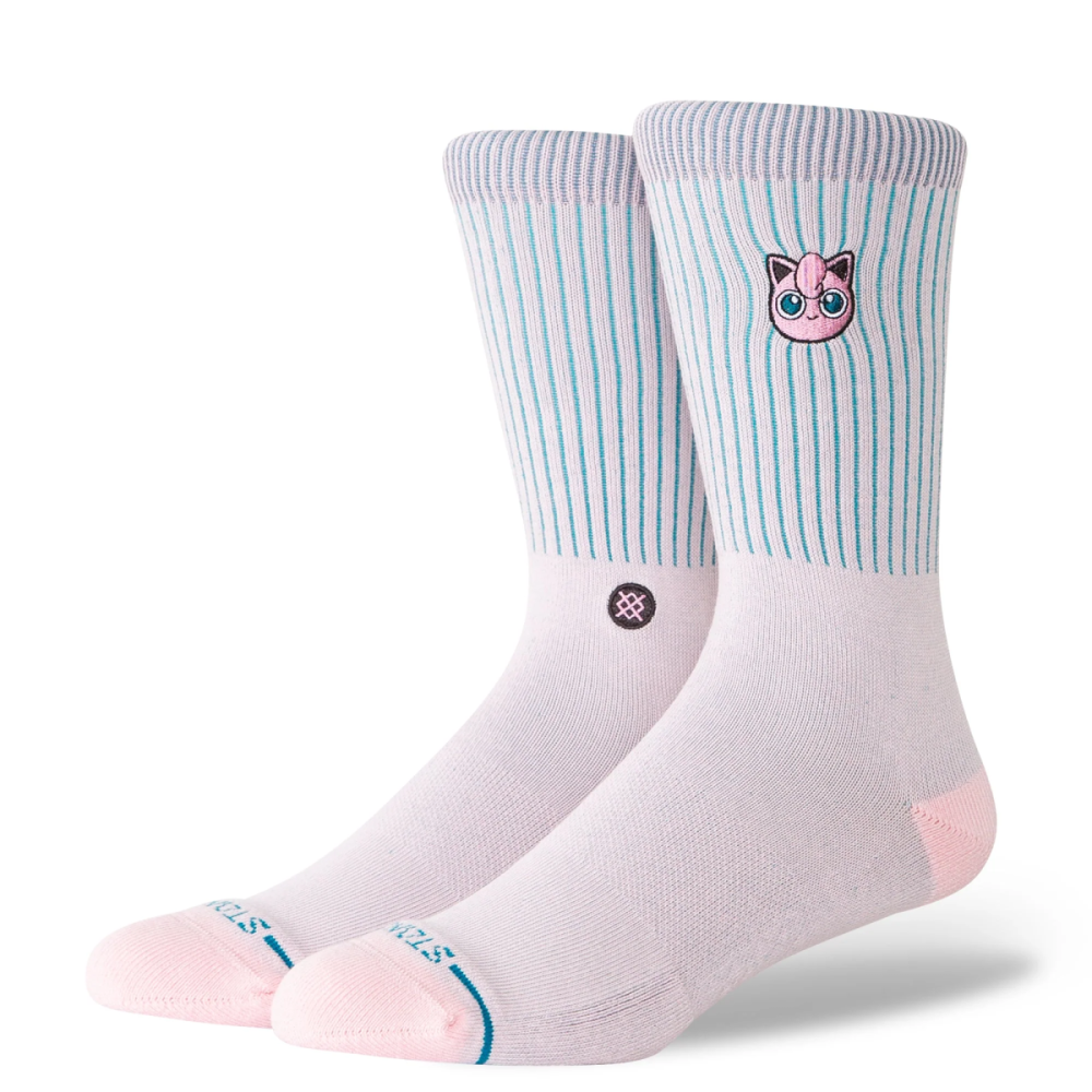 Stance Jigglypuff Crew, pink, Grösse M