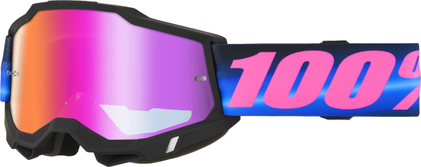 100% Accuri 2 Goggle Superdome - Dark Red Mirror Lens