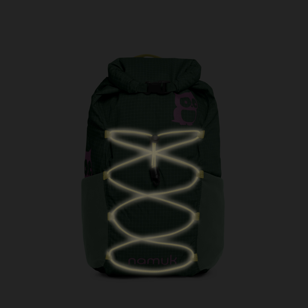 Namuk Eon Rucksack 14L, Mountain green / Norhern lights, Onesize