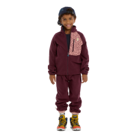 Namuk Avan Bio-Fleecejacke "Senso", Mulberry / Dark rose, 104/110