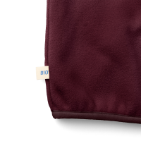 Namuk Avan Bio-Fleecejacke "Senso", Mulberry / Dark rose, 104/110
