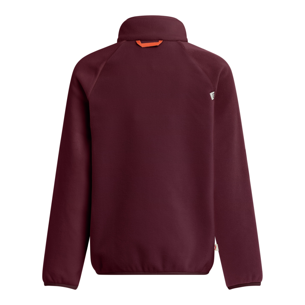 Namuk Avan Bio-Fleecejacke "Senso", Mulberry / Dark rose, 104/110
