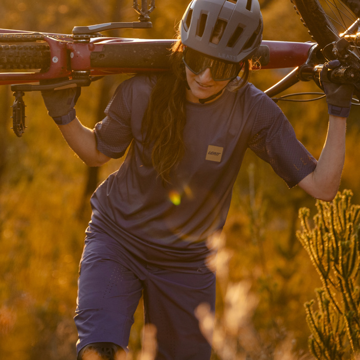 Leatt MTB Trail 3.0 Jersey W cosmic blue S