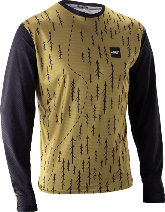 Leatt MTB Trail 3.0 Long Sleeve Jersey trails brown M