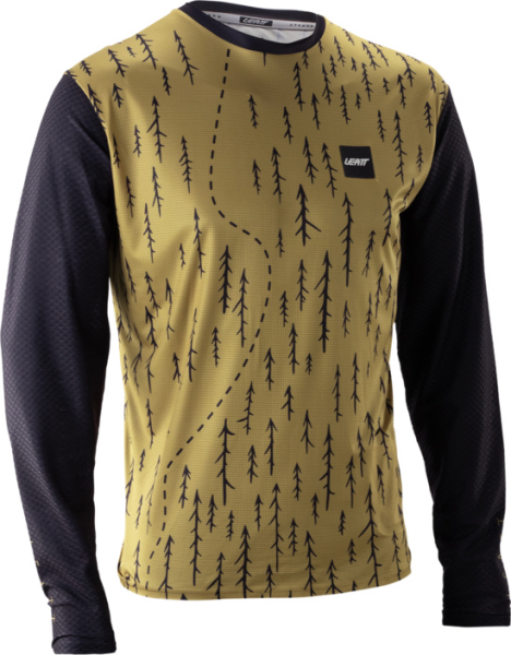 Leatt MTB Trail 3.0 Long Sleeve Jersey trails brown