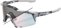 100percent Speedcraft - Polished Translucent Grey - Rose Gold Phot