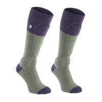 ION Shin Pads BD-Sock unisex - sea-grass 39-42