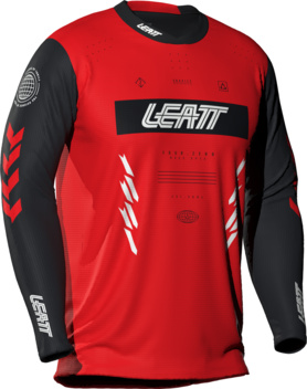 Leatt MTB Gravity 4.0 Long Sleeve Jersey Jr heatmap red