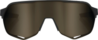 100percent Brille S2 Matte Black-Soft Gold Mirror