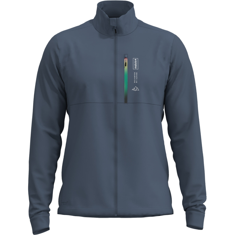 Maloja KeschM. dusty blue Nordic Hybrid Jacket, Grösse M