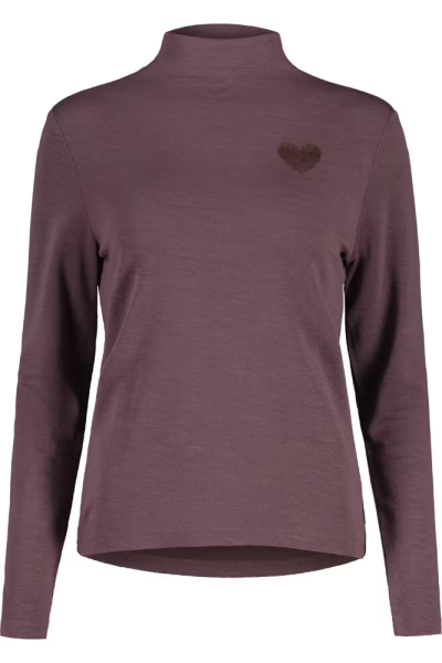 Maloja SchneekoppeM. stormy lilac Mountain Midlayer Shirt, Grösse