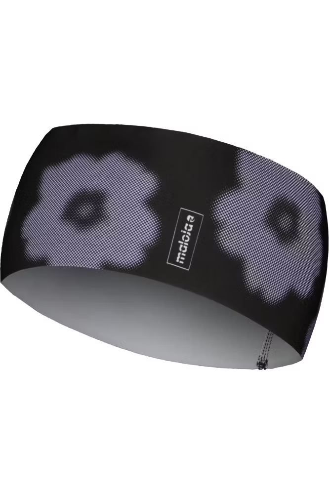 Maloja GamsblickM. deep black bloom Sports Headband