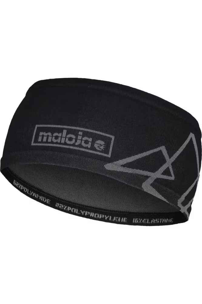 Maloja TibabeneM. deep black Knit Headband