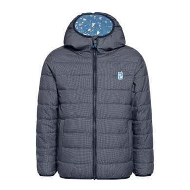 Namuk Glow wendbare PrimaLoft Jacke "Underground", True navy / Corporate Blue, 116/122