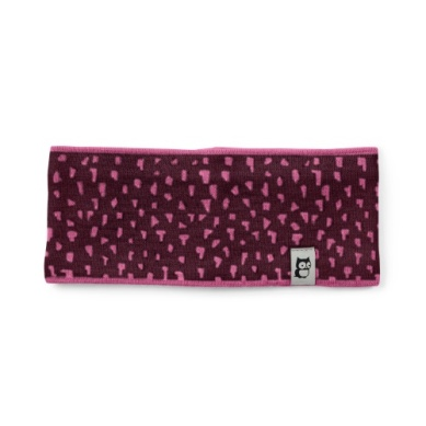 Namuk Ciel Merino Stirnband "Tittles", Mulberry / Taffy, S/M